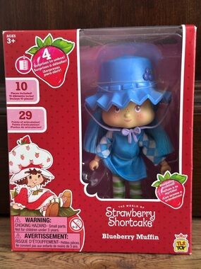 NEW Strawberry Shortcake Blueberry Muffin 5 1/2-Inch Fashion Doll